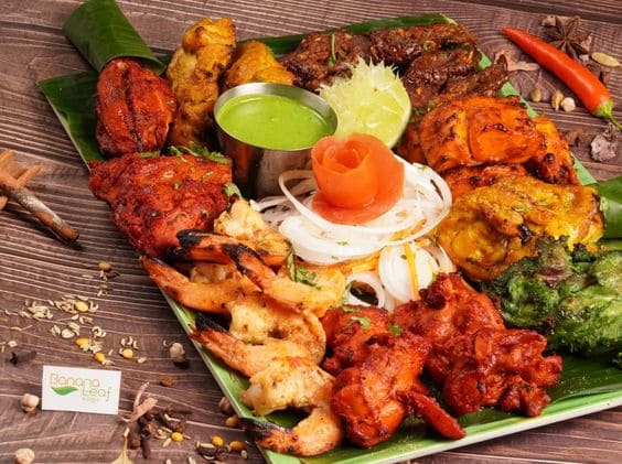 Image contains the picture of Sizzling Tandoori Platter: A Feast for the Senses.